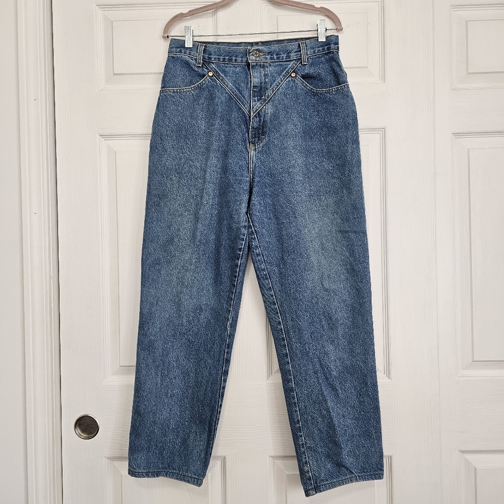 Ozark Mountain Women's High-Rise Western Jeans Brown Size 15/16 34 Inseam
